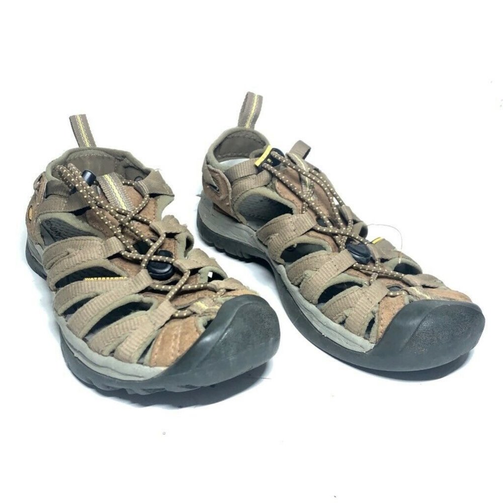 KEEN Womens Whisper Sport Sandals Beige Quick Dry